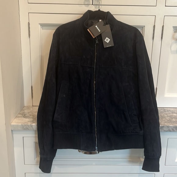 BOSS Mapson suede Jacket - Picture 2 of 11